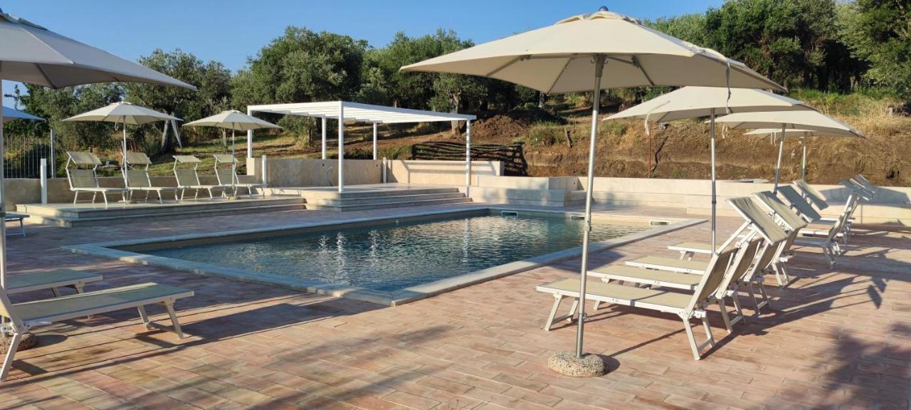 Agriturismo Le Masciare Paternopoli Exteriör bild