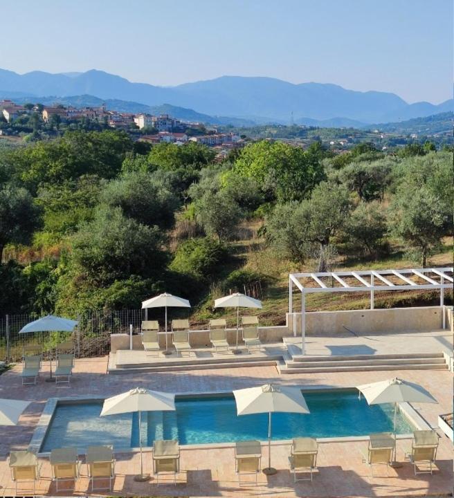 Agriturismo Le Masciare Paternopoli Exteriör bild